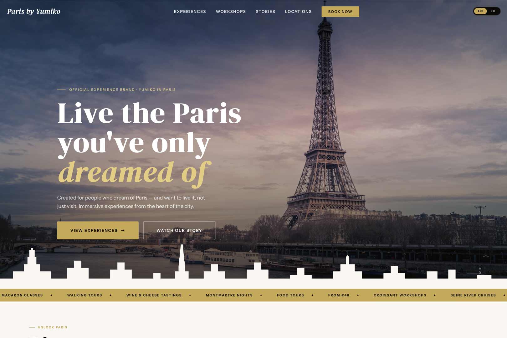 Paris by Yumiko — Hero